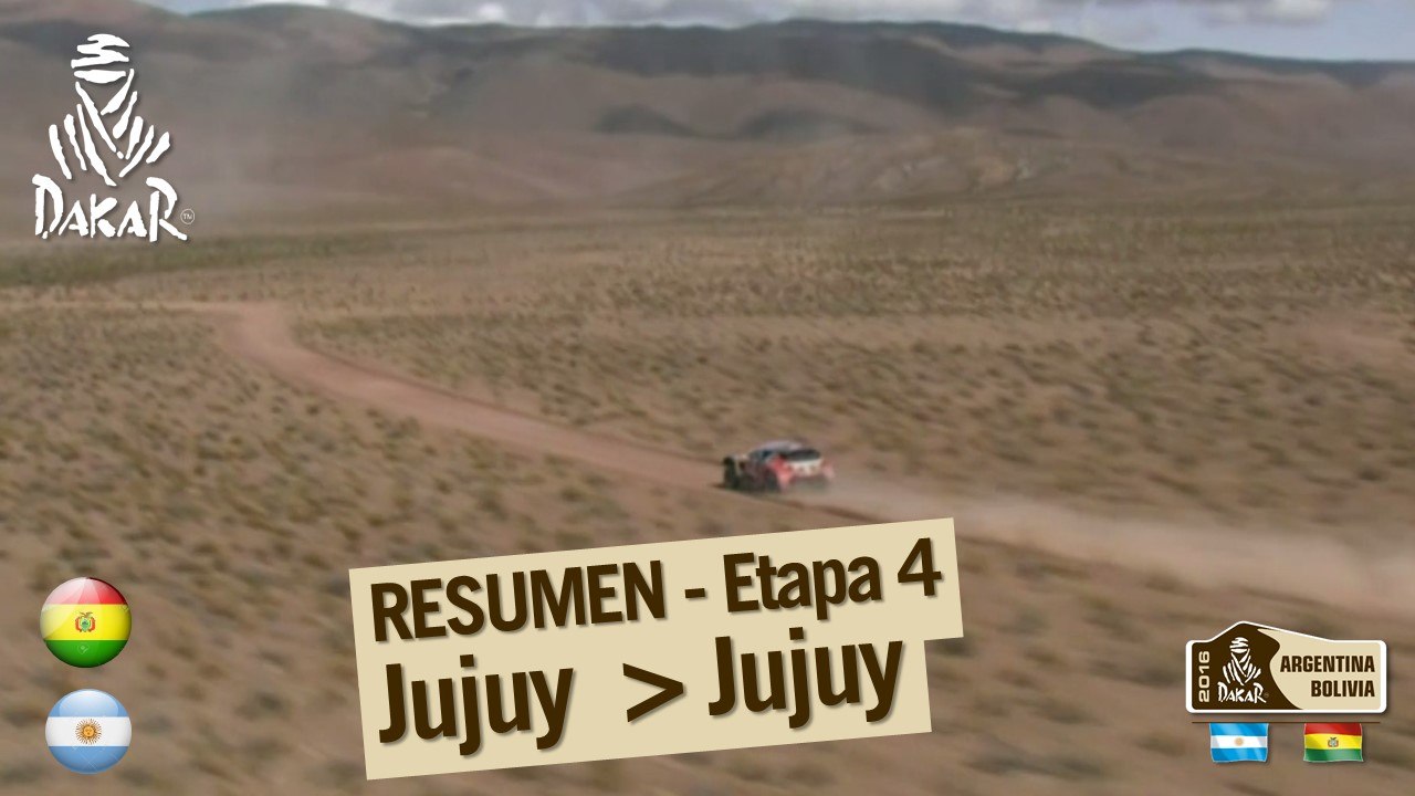 Resumen de la etapa 4 - Coche/Moto - (Jujuy / Jujuy)