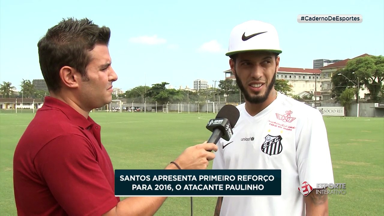 Paulinho: "Quero estrear logo pelo Santos"