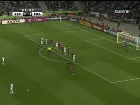 Résumé France-Espagne - CDM 2006 - Commentaires RMC