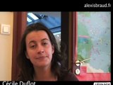 Cécile Duflot soutient Alexis Braud et Sylvie Granger