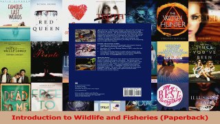 PDF Download  Introduction to Wildlife and Fisheries Paperback PDF Full Ebook