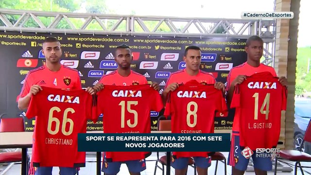 Sport se reapresenta para a temporada 2016 com novidades