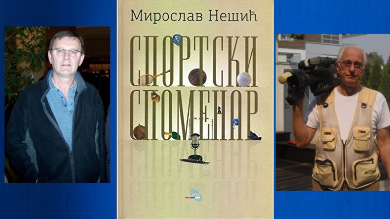 Handball SPORTSKI SPOMENAR DRAGAN STANIĆ MIROSLAV NEŠIĆ RADIO BEOGRAD 1 RK PARTIZAN RK C ZVEZDA BEOGRAD RUKOMET ГАНДБОЛ