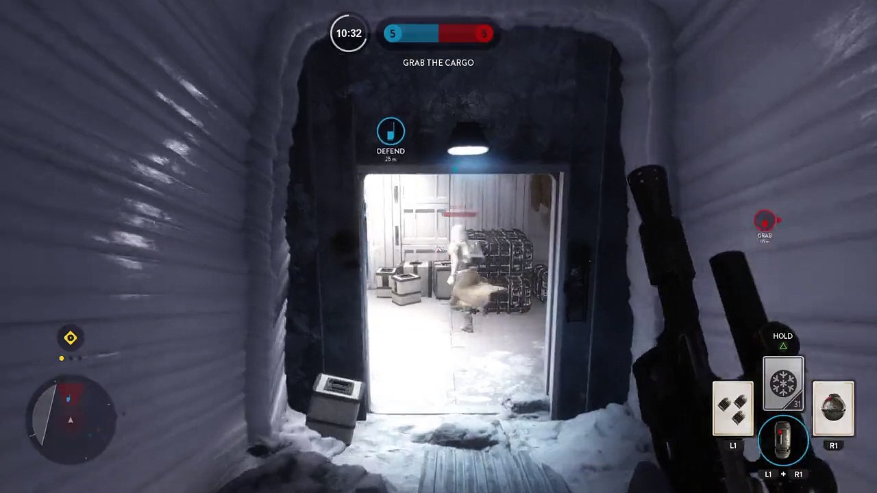 Quad kill 1 v 4 base raid