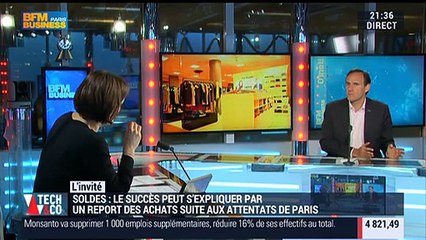 Soldes d'hiver 2016: "On a eu 300 000 visites sur LeGuide.com lors du premier jour", Olivier Sichel