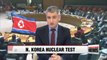 UN Security Council strongly condemns North Korea's nuclear test
