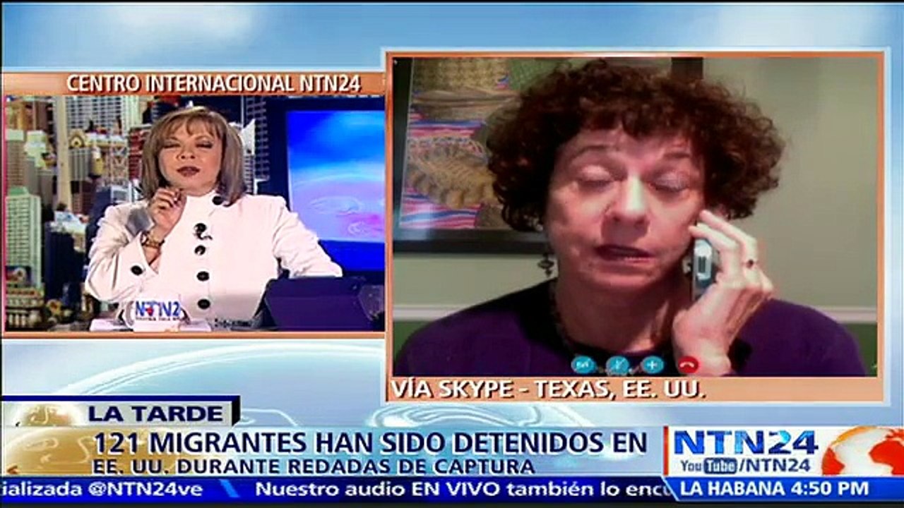 Defensora de DD.HH. explica en NTN24 por qué inmigrantes “no deben” abrir la puerta a la Policía durante redadas en EE.UU