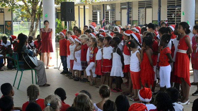 Fête Noël 2015/ EE Maximilien SABA KOUROU