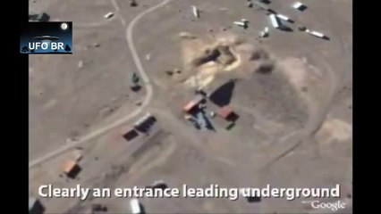 UFO IN AREA 51 - LANDING MARKS REAL