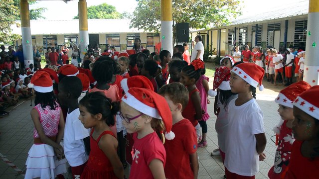 Fête Noël 2015/ EE Maximilien SABA KOUROU
