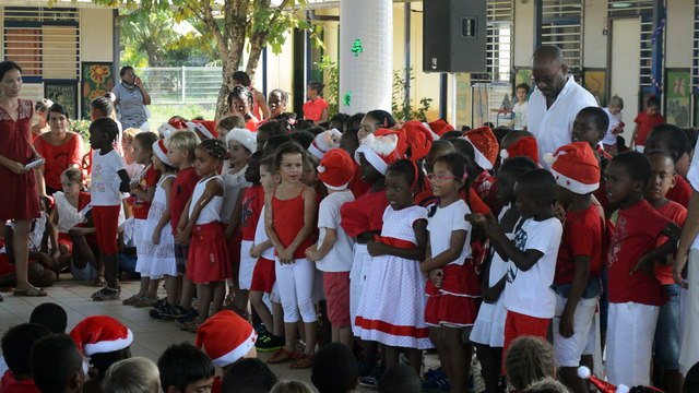 Fête Noël 2015/ EE Maximilien SABA KOUROU