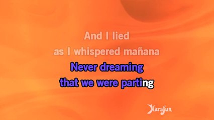 Karaoke South Of The Border - Frank Sinatra *