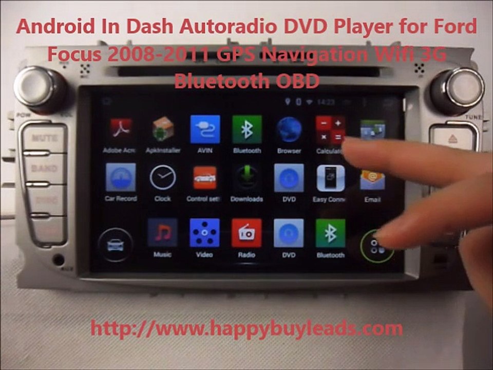Ford Focus Radio Android DVD TV Bluetooth Wifi for Car