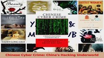 PDF Download  Chinese Cyber Crime Chinas Hacking Underworld PDF Full Ebook