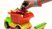 Kids Toys: Cement Mixer Construction Vehicles & Moley the Moles Wooden toys