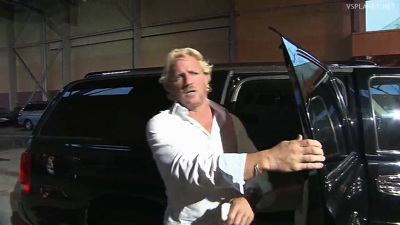 Sting, Kurt Angle, Jeff Jarrett, Mick Foley arrive @ TNA Sacrifice 2009