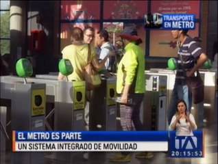 El metro es parte de un sistema de movilidad integrado en Medellín
