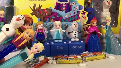 GELÉE de Distributeurs de Bonbons PEZ Frozen Let It Go Disney Frozen Anna Elsa CONGELÉS BONBONS PEZ