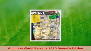 Read  Guinness World Records 2016 Gamers Edition Ebook Free