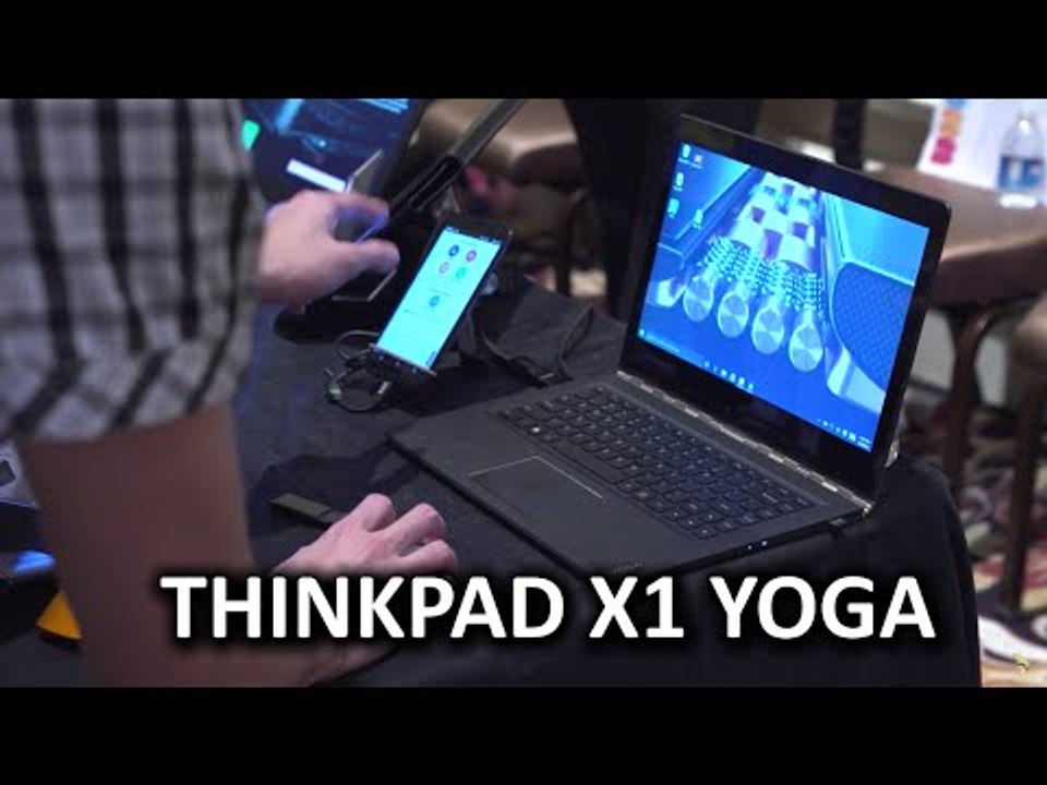 OLED Laptop?? Lenovo Thinkpad X1 Yoga! - CES 2016