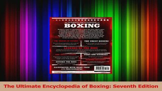 PDF Download  The Ultimate Encyclopedia of Boxing Seventh Edition PDF Full Ebook