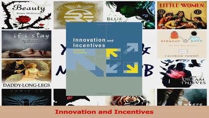 PDF Download  Innovation and Incentives PDF Full Ebook