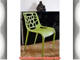 Designer Green Funky Hero Stacking Chair Study Computer Dining Restaurant Cafe