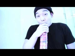 "헬륨가스 먹방 비트박스"(helium beatbox)