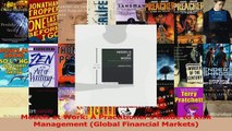 PDF Download  Models at Work A Practitioners Guide to Risk Management Global Financial Markets PDF Full Ebook