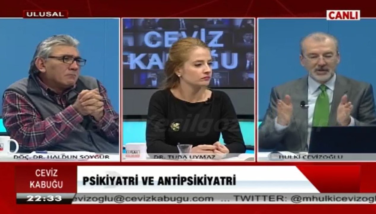 Hulki Cevizoğlu İle Ceviz Kabuğu-2 Ocak 2016-Doç. Dr. Haldun Soygür&Dr. Tuba Uymaz-Full Tek Parça