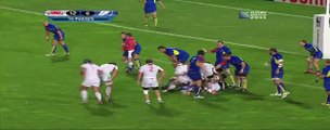 Gorgodze try v Romania at RWC Rugby World Cup  Golden Moments   promotional video