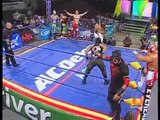 03 Extreme Tiger, Jack Evans & Laredo Kid vs. La Sociedad