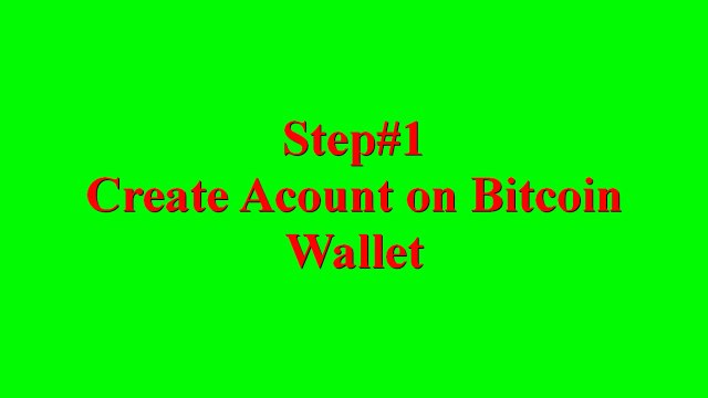 Step 1:Create bitcoin Wallet to Earn Bitcoin in Urdu