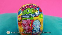 1 Chupa Chups Sticky Zoo abrindo kinder ovo surpresa surprise egg toy stikeez PT BR v1 1