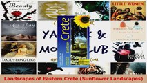 PDF Download  Landscapes of Eastern Crete Sunflower Landscapes Download Full Ebook