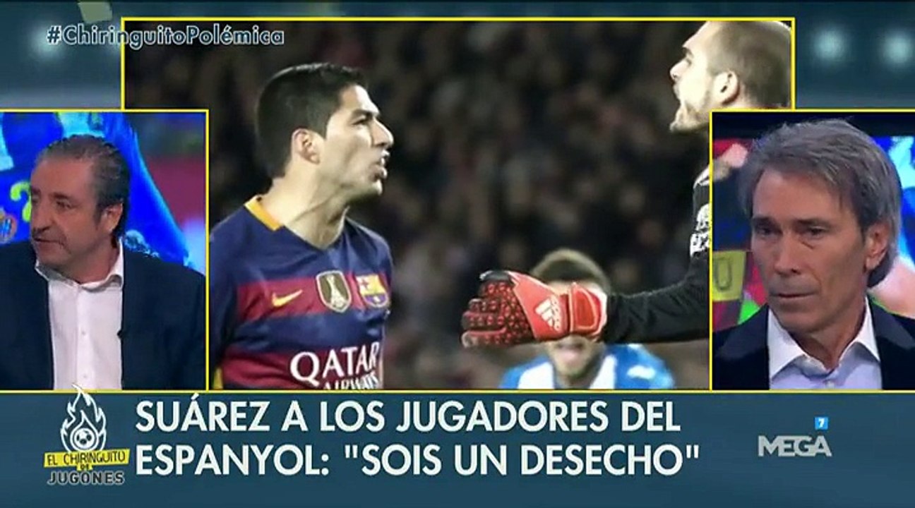 Luis Suárez: Sos un desecho