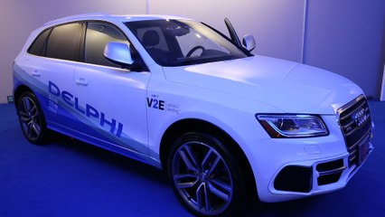 A Test Drive In Delphi's V2E Self-Driving Car