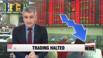 China shuts stock market after another 7% meltdown