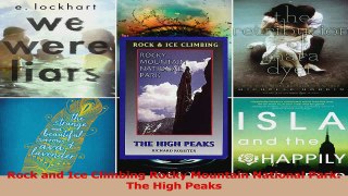PDF Download  Rock and Ice Climbing Rocky Mountain National Park The High Peaks Read Online