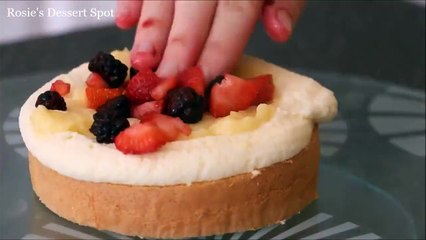 Torched Meringue Cake Tutorial