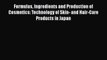 PDF Download Formulas Ingredients and Production of Cosmetics: Technology of Skin- and Hair-Care