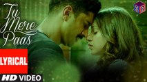 Tu Mere Paas [Full Audio Song with Lyrics] – Wazir [2016] FT. Amitabh Bachchan - Farhan Akhtar - Aditi Rao Hydari [FULL HD] - (SULEMAN - RECORD)