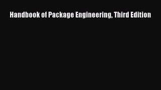 PDF Download Handbook of Package Engineering Third Edition PDF Online