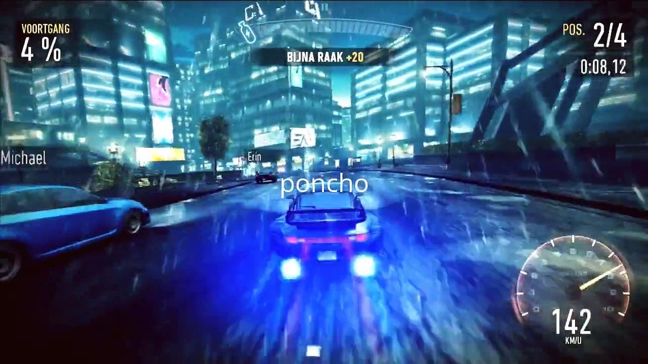 Need for Speed No Limit night rainy race