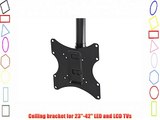 Proper Ceiling Drop TV Bracket for 23 24 28 32 37 39 40 42 inch Televisions