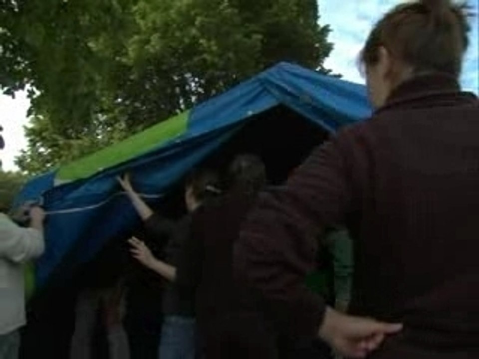 à l'envers