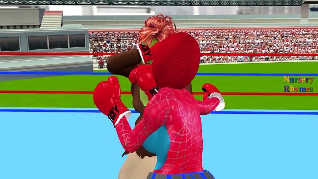 Spiderman Vs Batman And Hulk Vs Spiderman Cartoons Singing Finger Family Children Nursery Rhymes