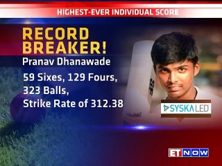 Record Breaking Innings by Mumbai Lad