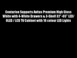 Centurion Supports Avitus Premium High Gloss White with 4-White Drawers