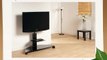 Techlink AVATAR PTV7BBG Audio Visual Furniture Black Legs with Black Glass TV Mounting Bracket